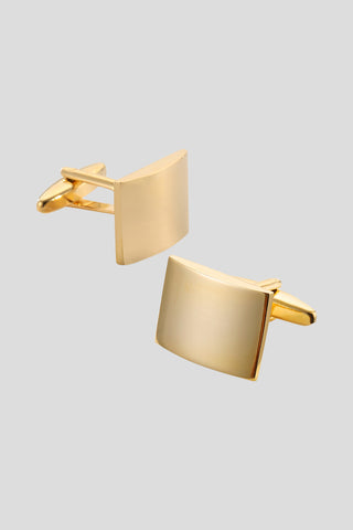 Guld manchetknapper PVD