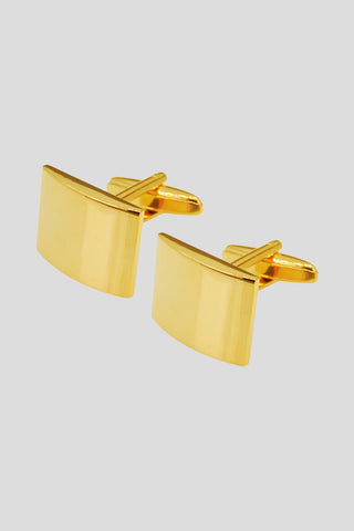 Guld manchetknapper PVD