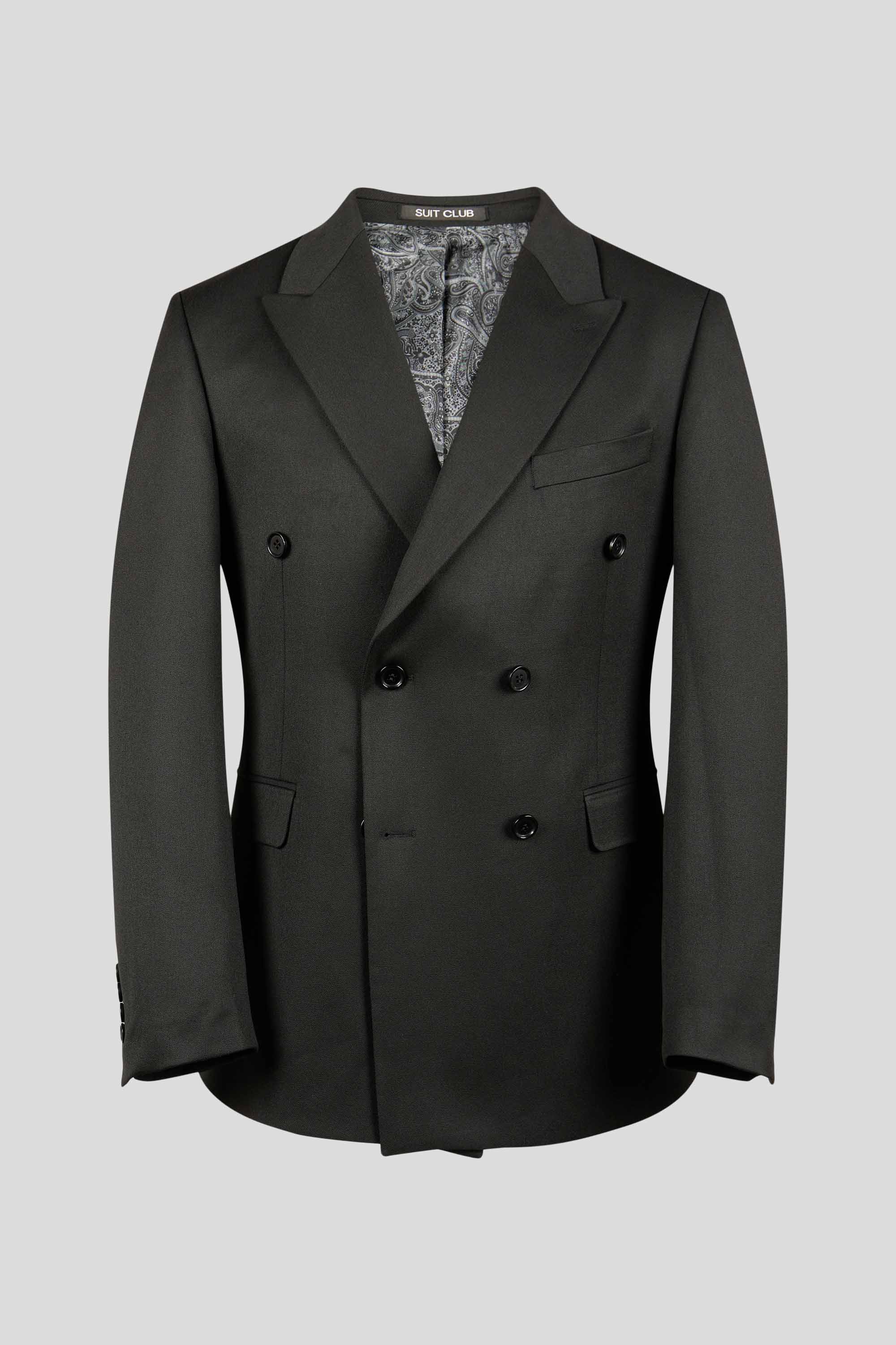 PRESTIGE sort dobbeltradet blazer MBO
