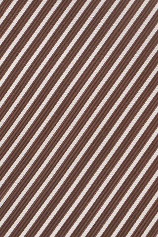 Slips & lommekluds pakke (Beige og brunt stribet) suitclub.dk