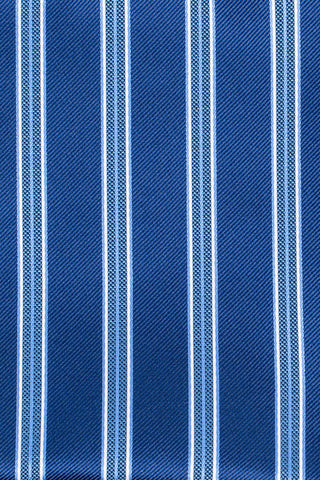 Slips & lommekluds pakke (Blå & hvid stribet) suitclub.dk