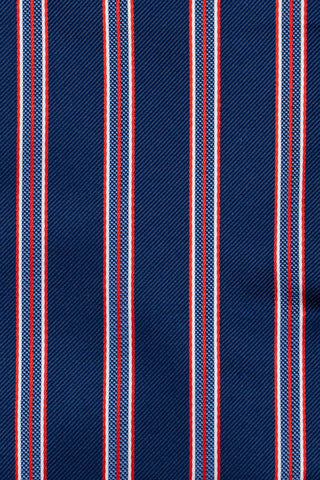 Slips & lommekluds pakke (Blå & rød stribet) suitclub.dk