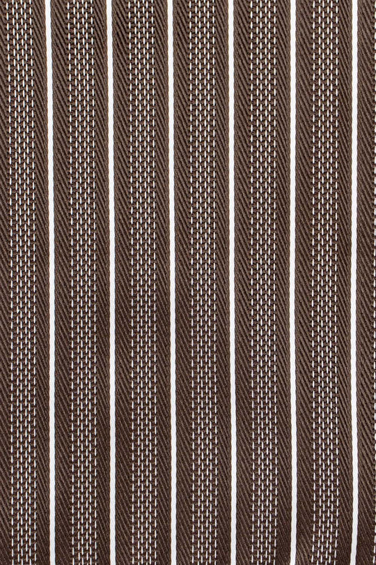 Slips & lommekluds pakke (Brun & hvid stribet) suitclub.dk