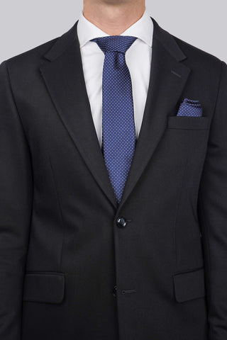 Slips & lommekluds pakke (Navy & guld prikket) suitclub.dk