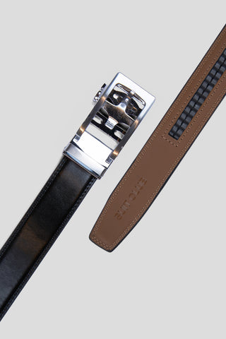 Sort bælte SUIT CLUB