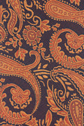 Slips & lommekluds pakke (Orange paisley)