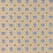Beige dråbemønstret slips