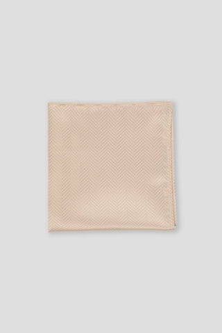 Champagne sildeben lommeklud PVD