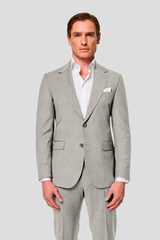 CUSTOM gråt uld jakkesæt SUIT CLUB