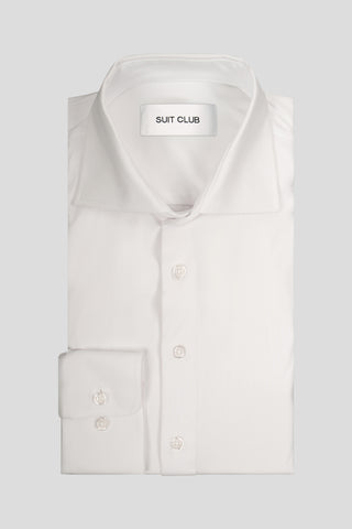 Signatur performance skjorte hvid slim Shirtmakers