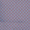 Lyseblåt & orange geometrisk slips