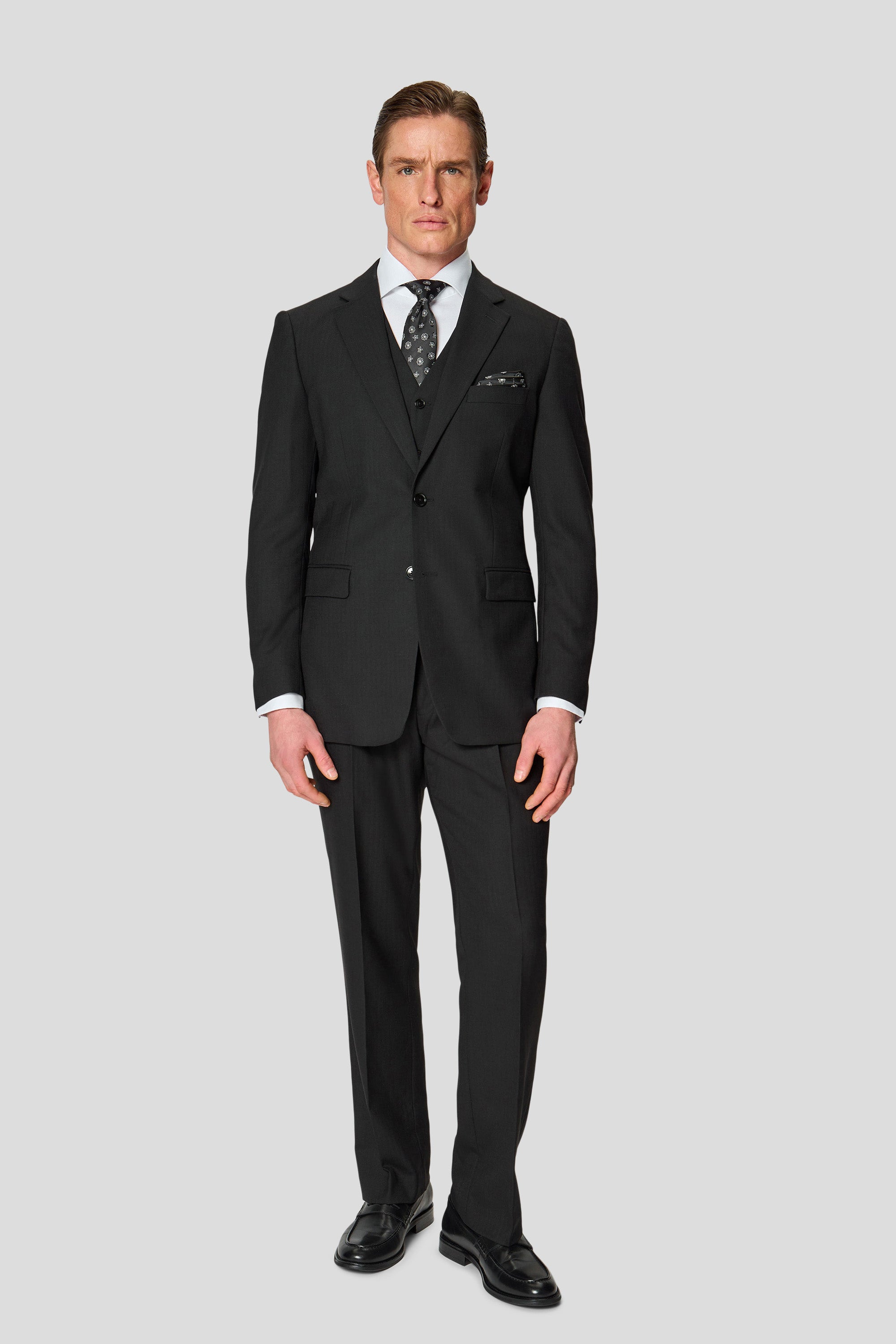 PREMIUM sort vest med sildeben MBO