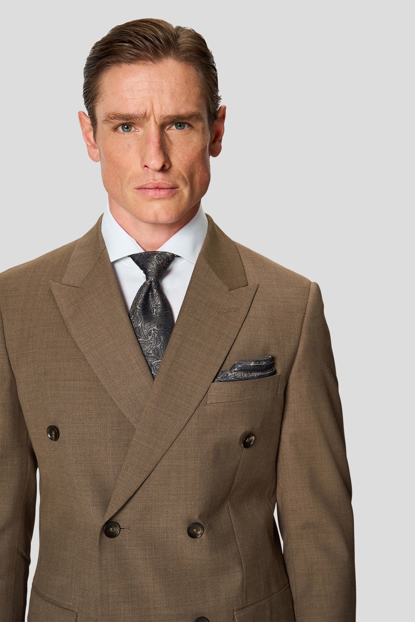 PREMIUM stone dobbeltradet blazer MBO