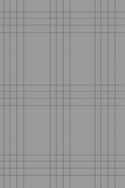 PRESTIGE gråt dobbeltradet jakkesæt tern