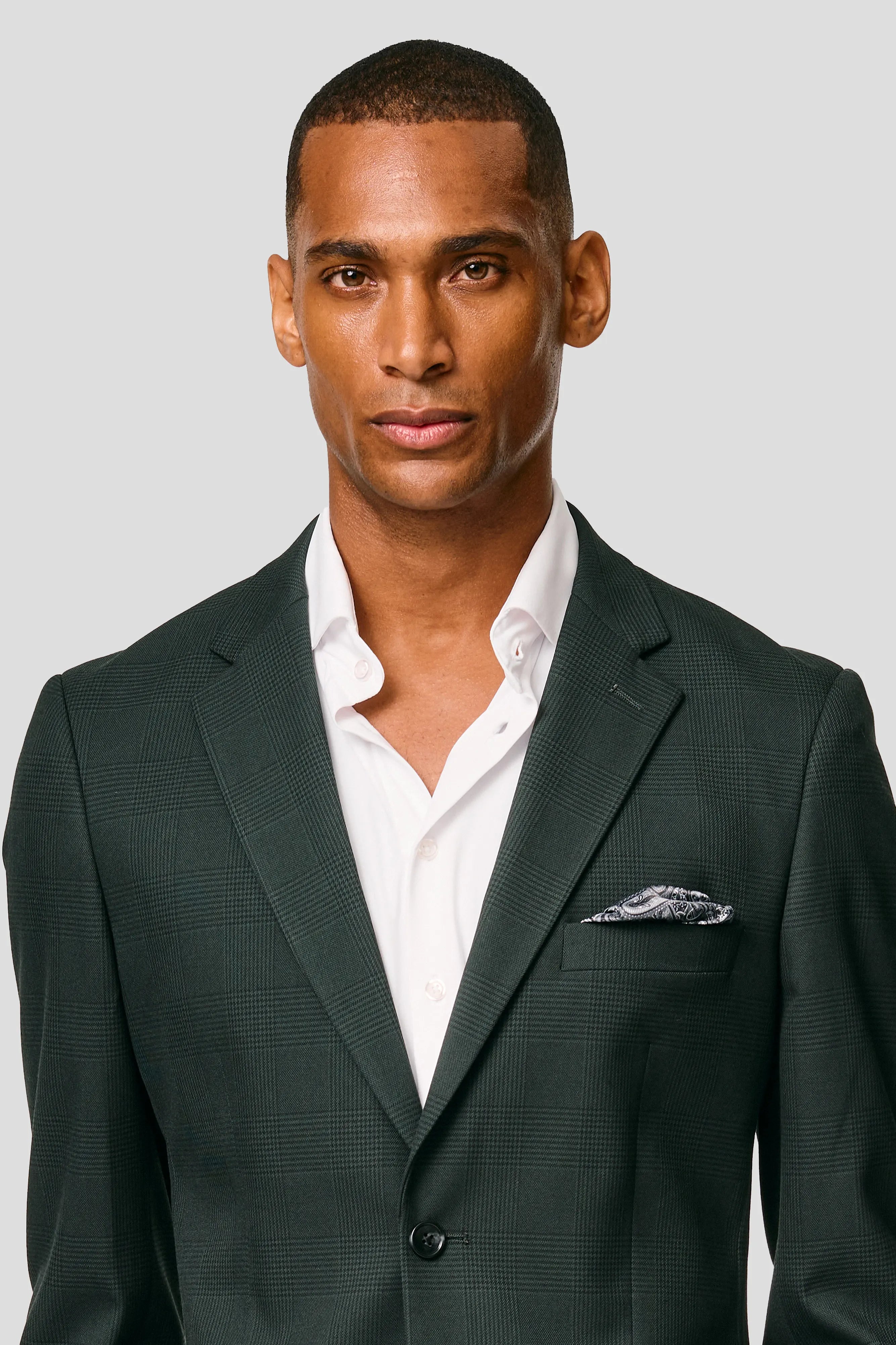 PRESTIGE grønt jakkesæt med tern PRESTIGE