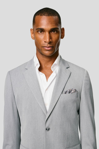 PRESTIGE lysegråt jakkesæt MBO