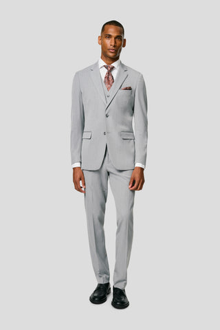 PRESTIGE lysegrå vest MBO