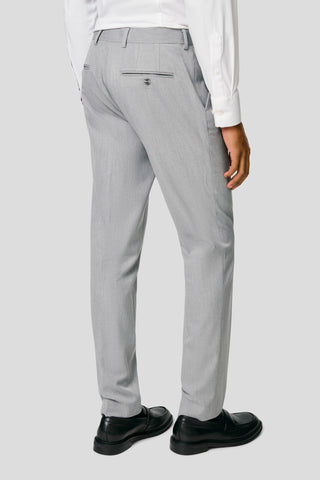 PRESTIGE lysegråt three-piece jakkesæt MBO