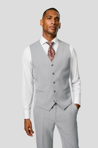 PRESTIGE lysegrå vest