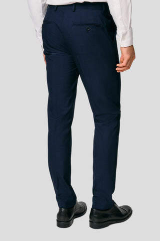 PRESTIGE navy habitbukser med tern MBO