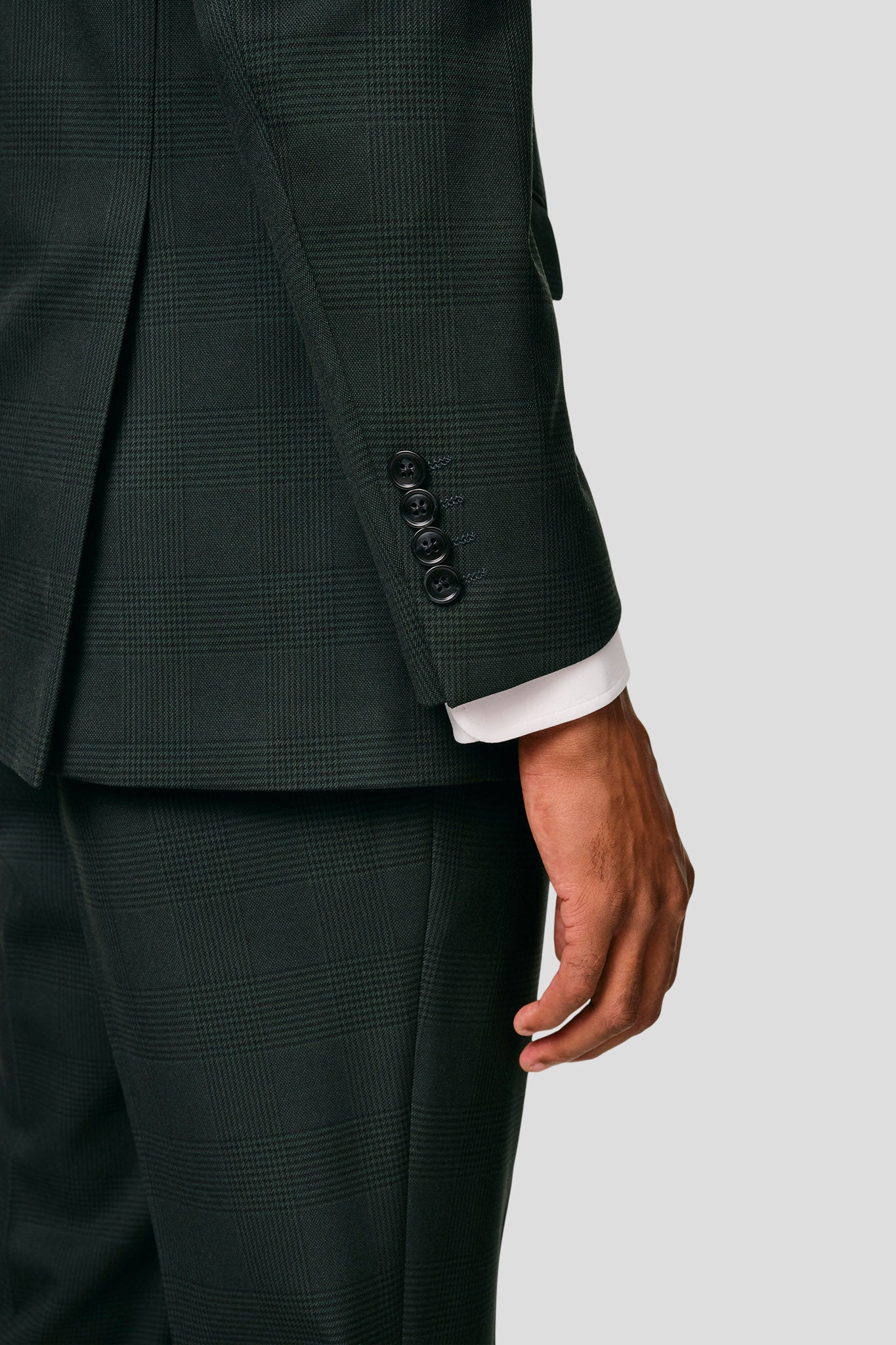 PRESTIGE grønt jakkesæt med tern PRESTIGE