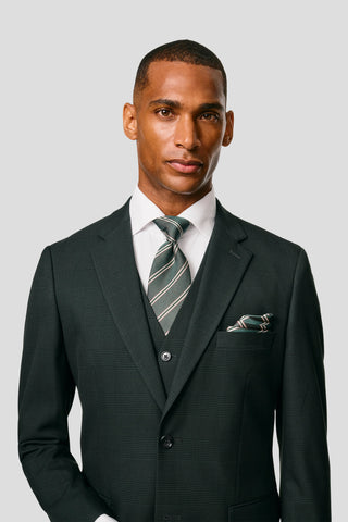 PRESTIGE grøn vest med tern MBO