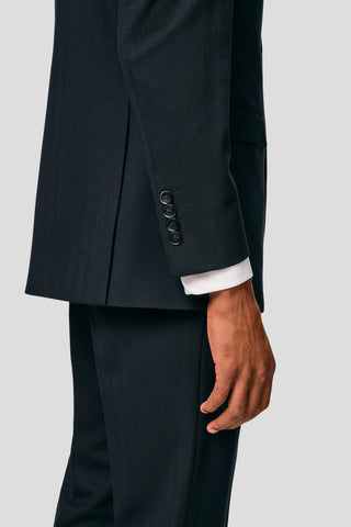 PRESTIGE navy blazer med sildeben MBO