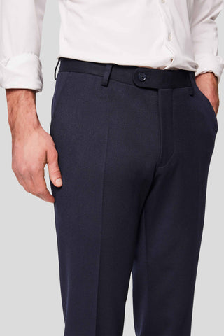 PRESTIGE navy three-piece jakkesæt MBO