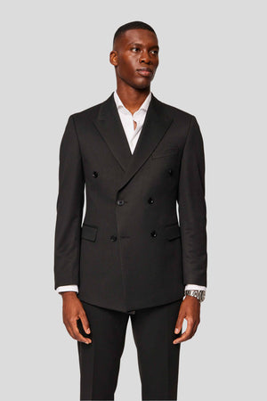 PRESTIGE sort dobbeltradet blazer