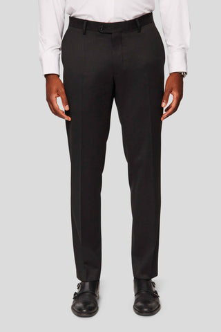 PRESTIGE sort dobbeltradet jakkesæt MBO