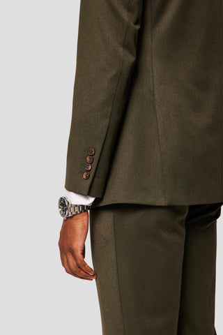 PRESTIGE grønt three-piece jakkesæt MBO