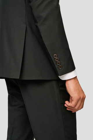 PREMIUM grøn dobbeltradet blazer MBO