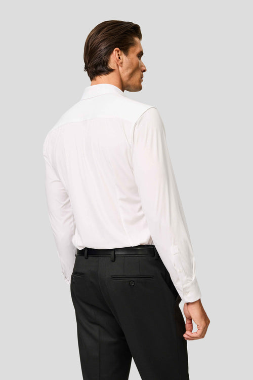 Signatur performance skjorte hvid slim