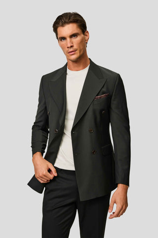 Lys grå T-shirt SUIT CLUB