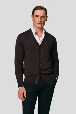 Brun cardigan