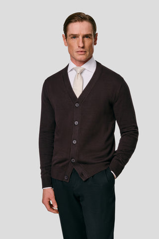 Brun cardigan HVIID