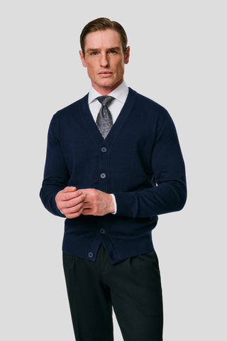 Navy cardigan HVIID