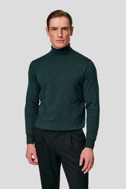 Mørkegrøn turtleneck