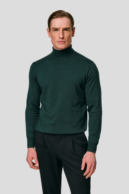 Mørkegrøn turtleneck