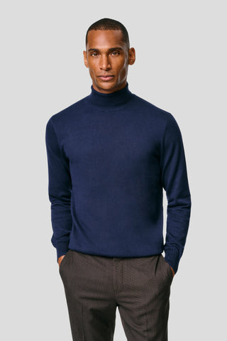 Navy turtleneck HVIID