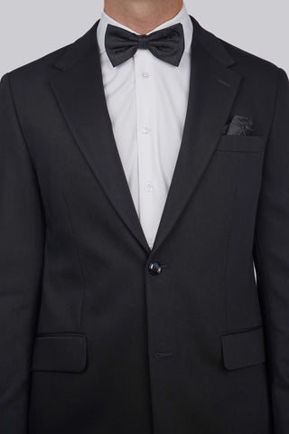 Butterfly & lommekluds pakke (Sort paisley butterfly) suitclub.dk