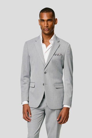 PRESTIGE lysegrå blazer