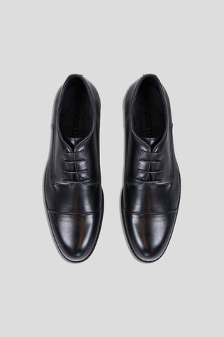 Sort oxford sko Ahler