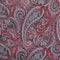 Sort & rød paisley slips