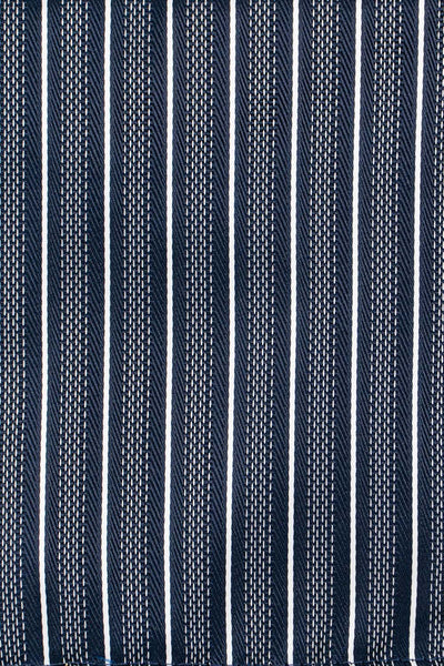 Slips & lommekluds pakke(Navy & hvid stribet)