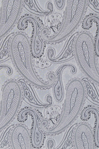 Sølv paisley lommeklud PVD