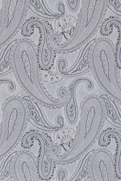 Slips & lommekluds pakke (Sølv paisley)