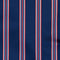 Slips & lommekluds pakke (Blå & rød stribet)