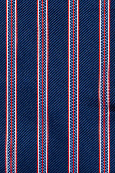 Slips & lommekluds pakke (Blå & rød stribet)