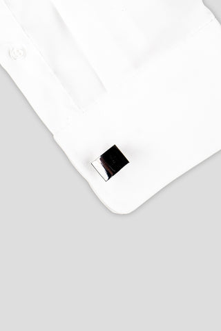 Sort metal manchetknapper PVD